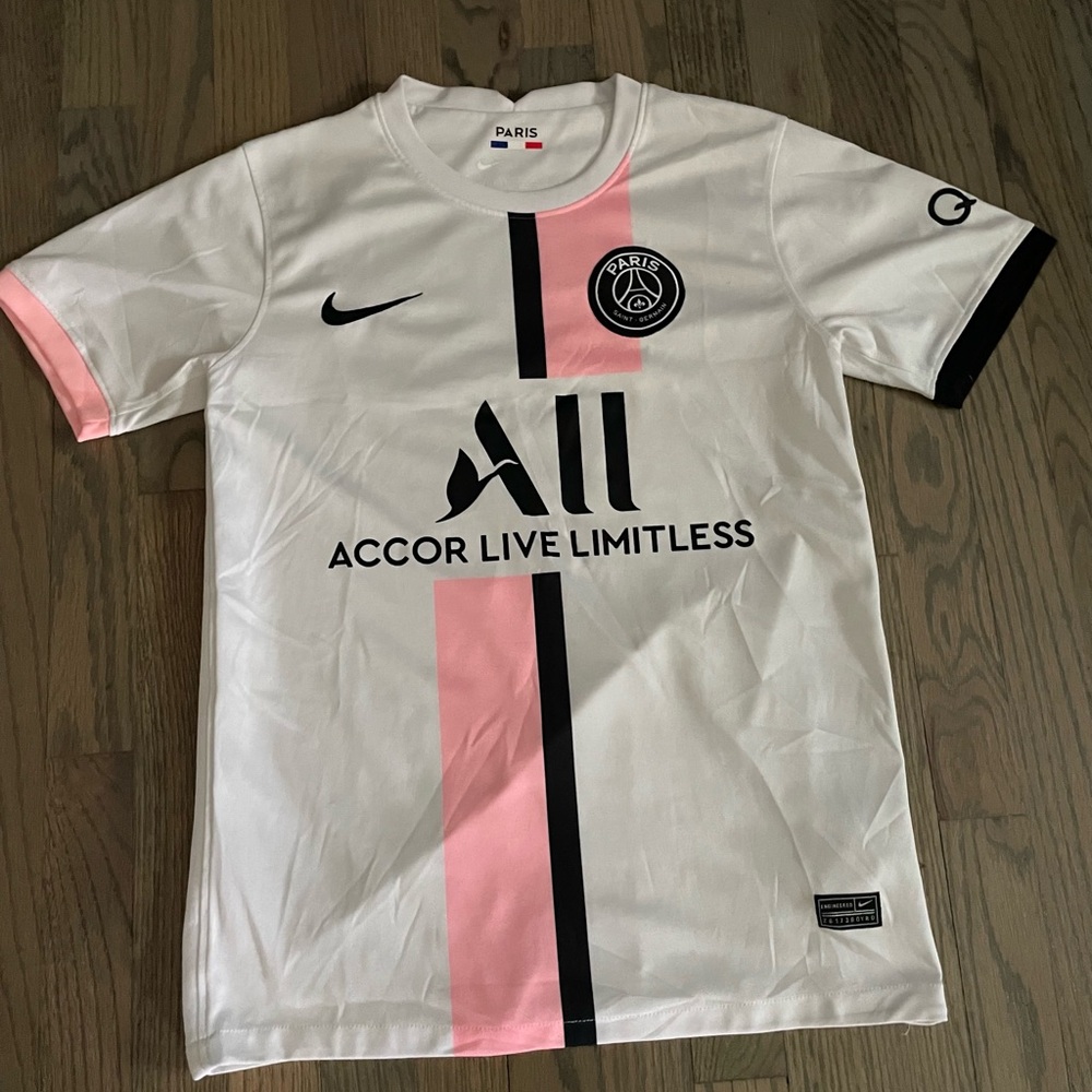 Nike Paris White and Red Jersey